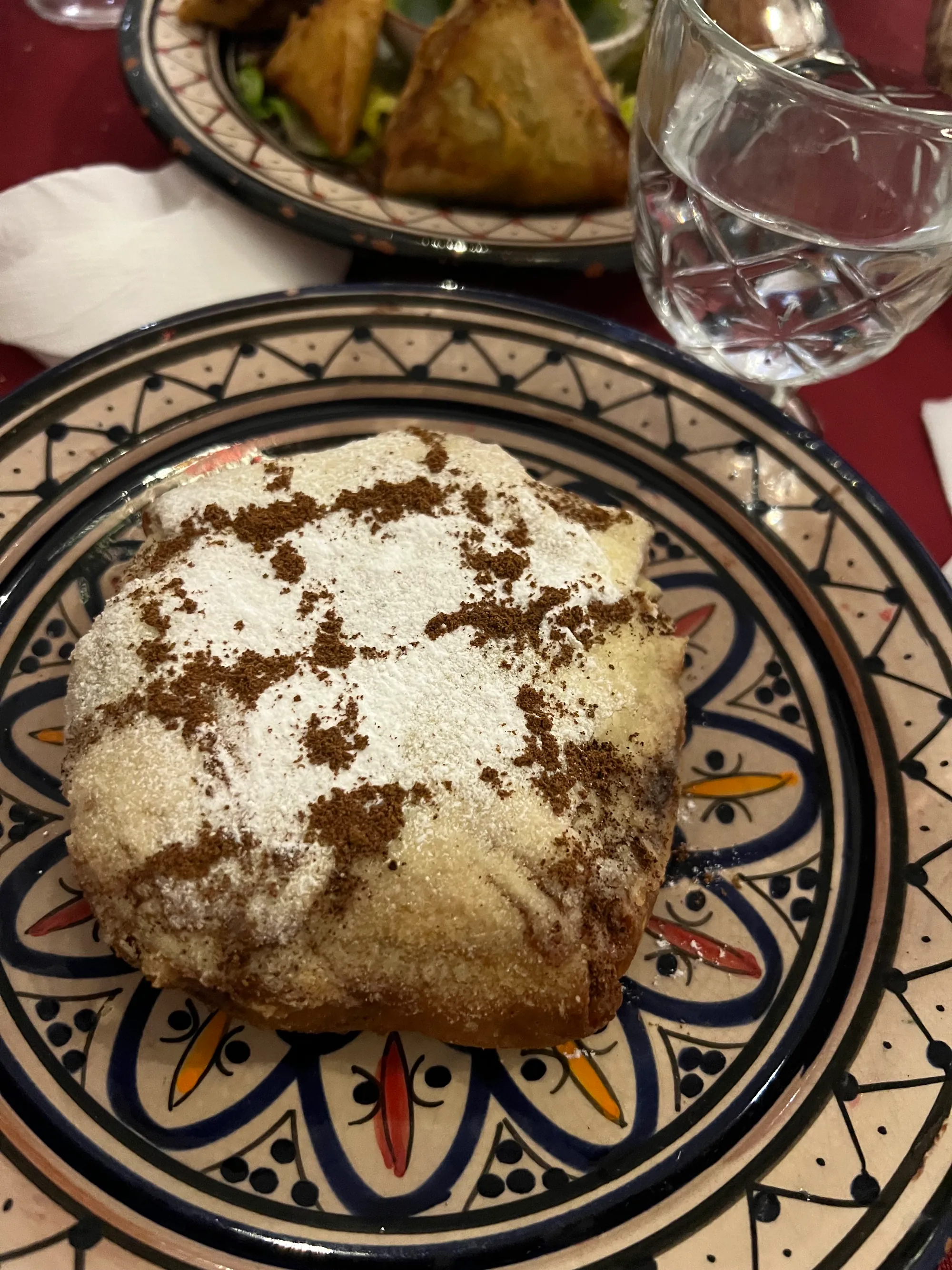 Chicken pastilla
